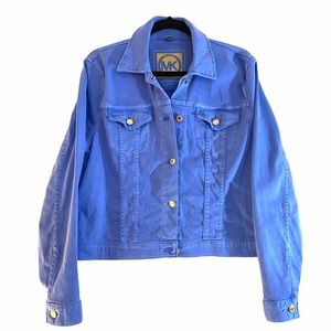 Michael Kors Jacket Women's Size XL Blue